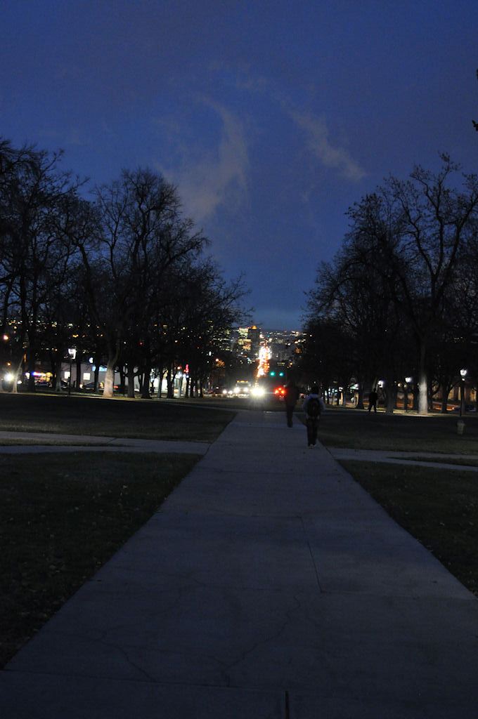 Campus at Night