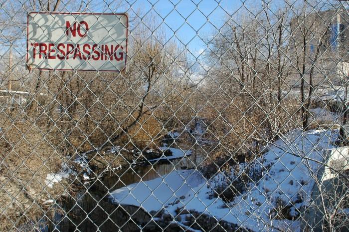 No Trespassing Creek