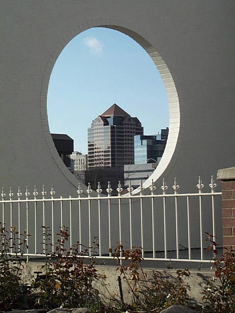 Downtown Framed