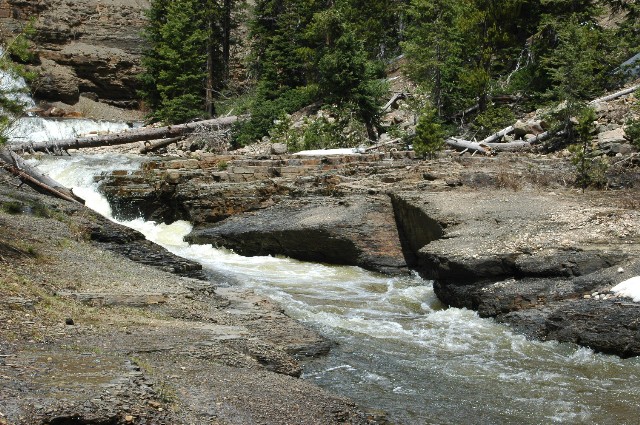Provo River in Slate Canyon