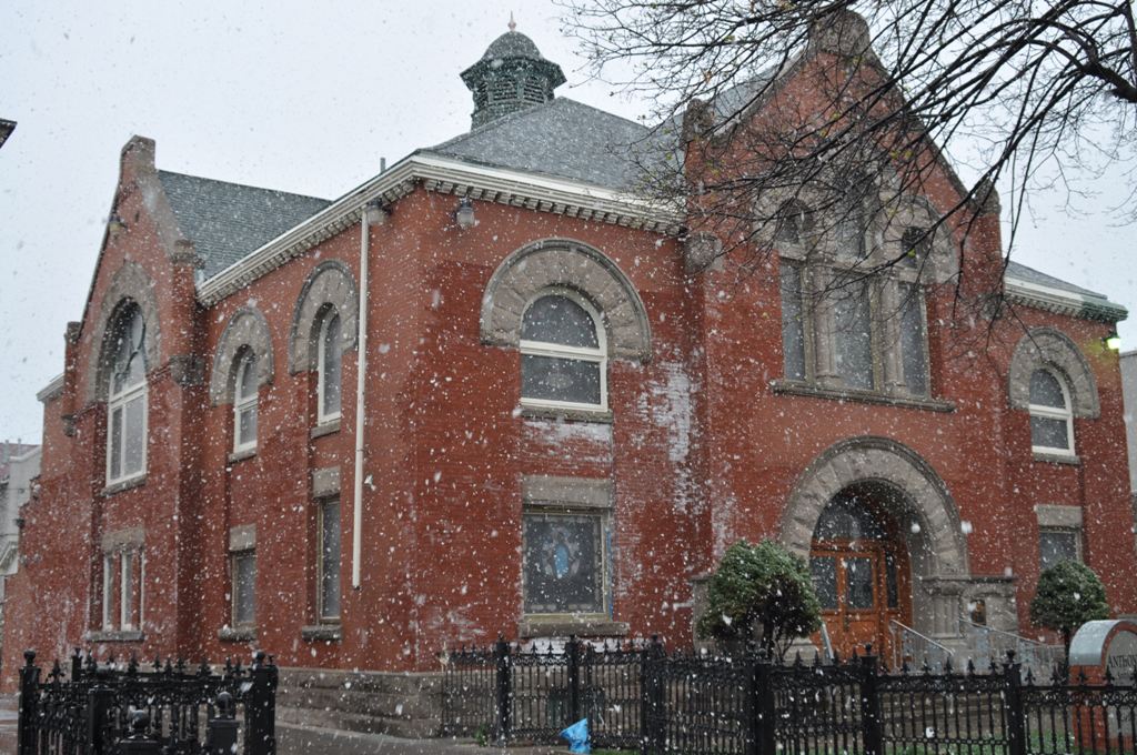 Church in Snow