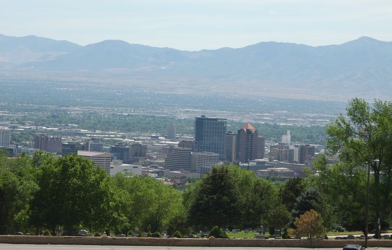 Salt Lake from the Avenues