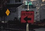Detour - No Outlet
