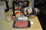 Ingredients for Meatloaf