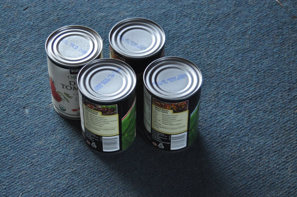 Cans of Food