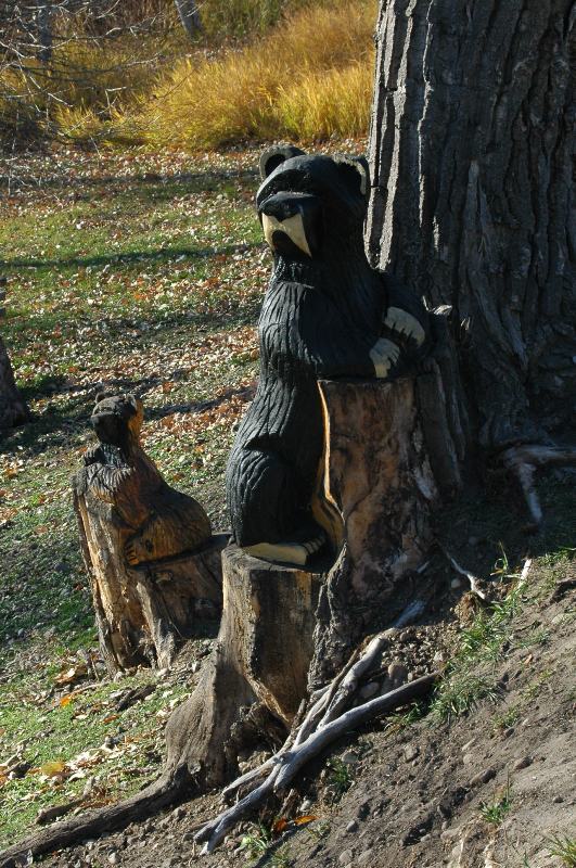 Chainsaw Statues