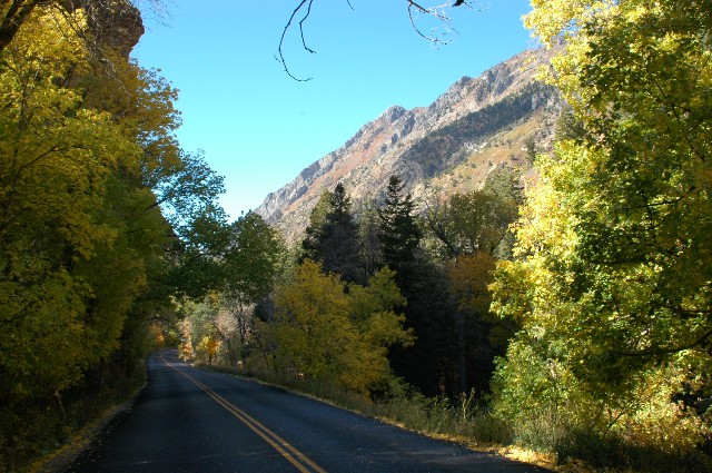 American Fork Canyon Road