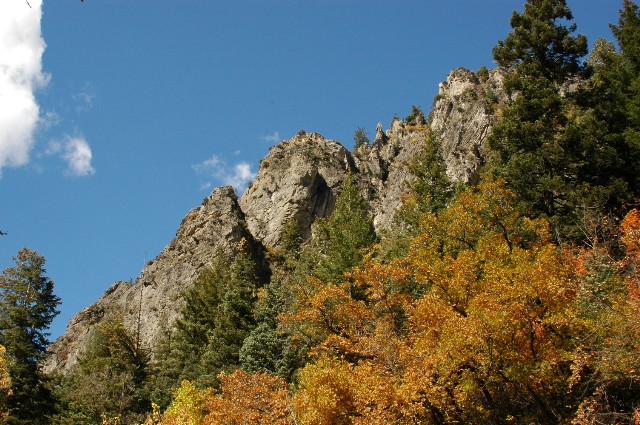 Grey Rocks in Fall