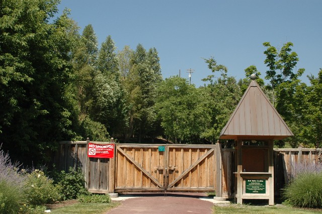 Red Butte Garden Entrance