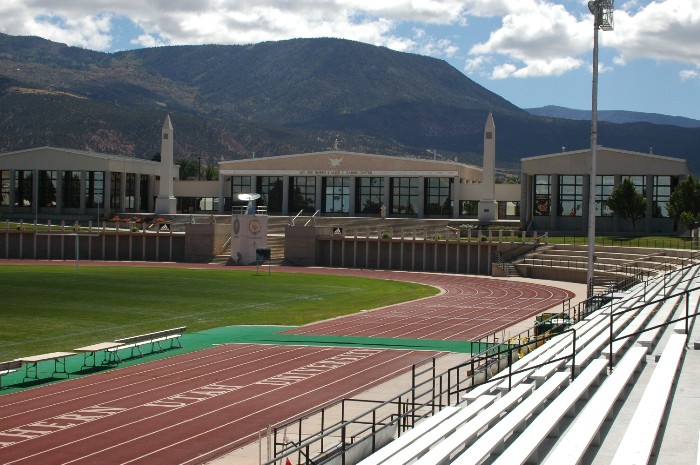 Stadium and Harris Center