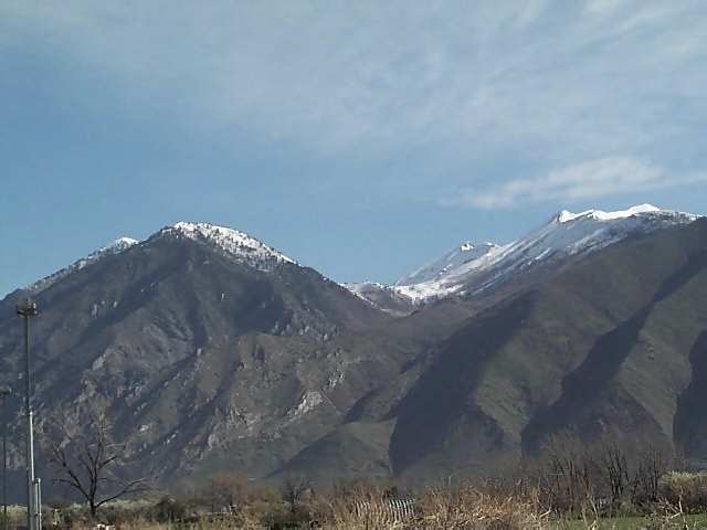 Mountains from Springville