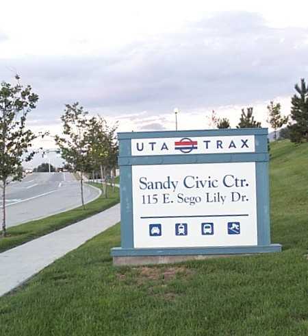 Sandy Civic Center Stop