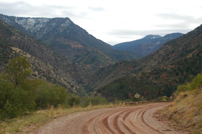 Chalk Creek Canyon Road