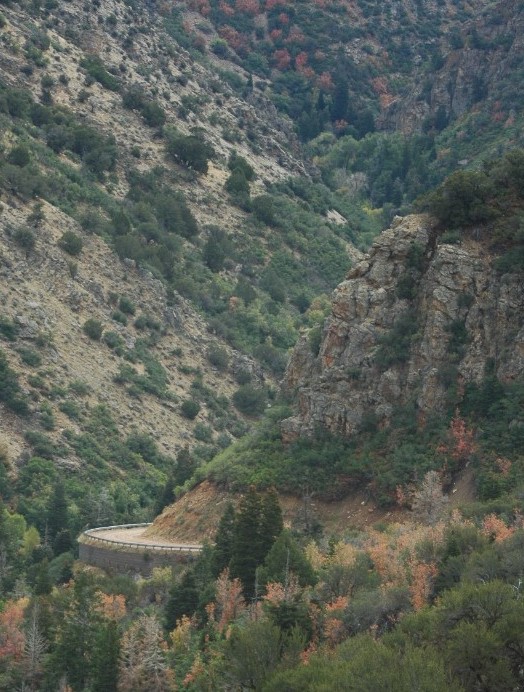 Chalk Creek Canyon Road