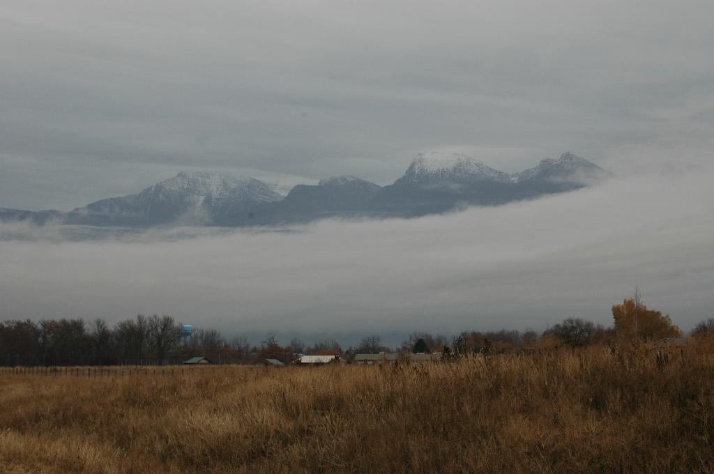 Mission Mountains in Mist