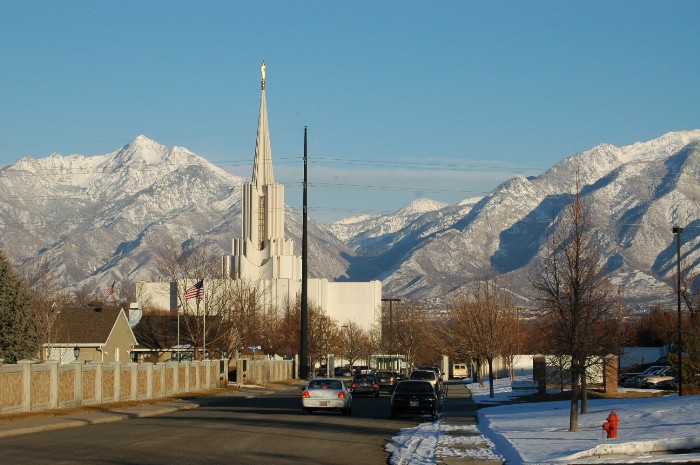 Framed Against the Wasatch