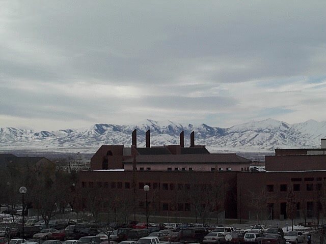 Oquirrh Mountains from the U