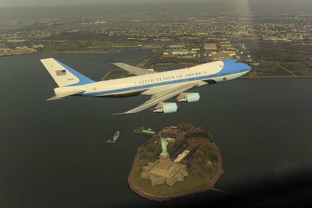 Air Force One Fly Over