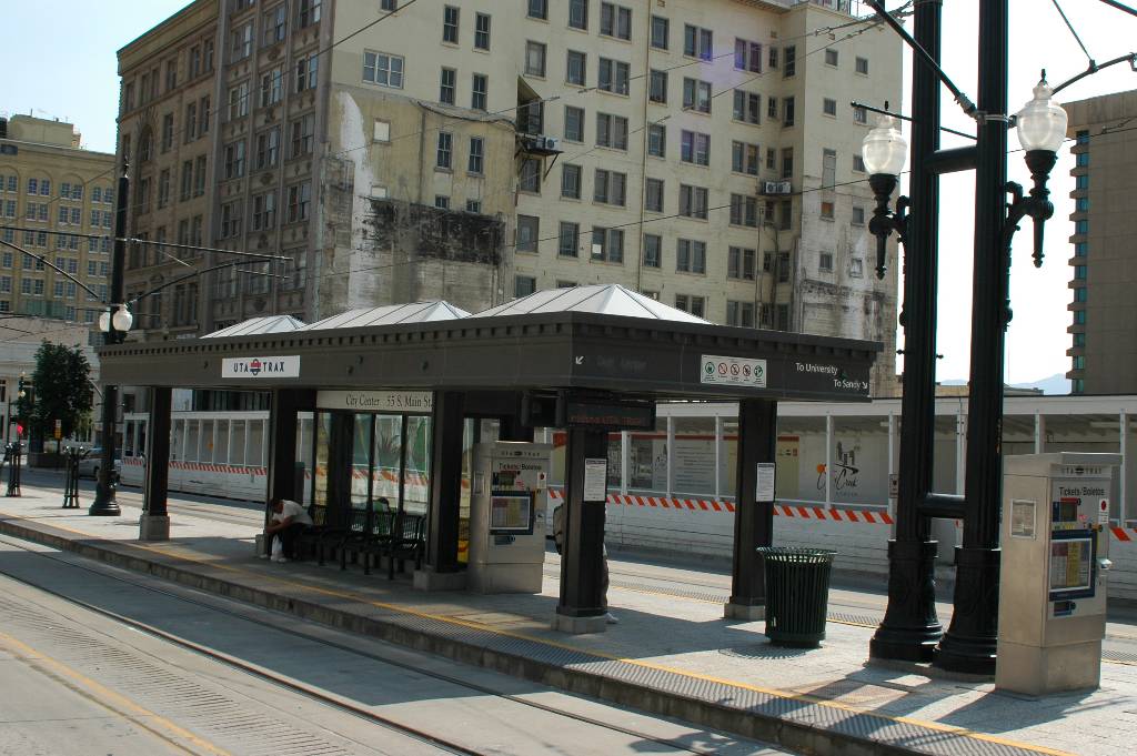City Centerless Trax Stop