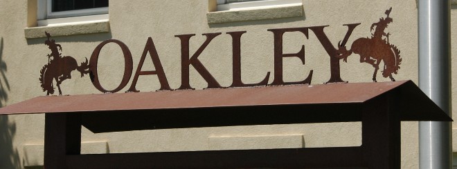 Oakley Utah Sign
