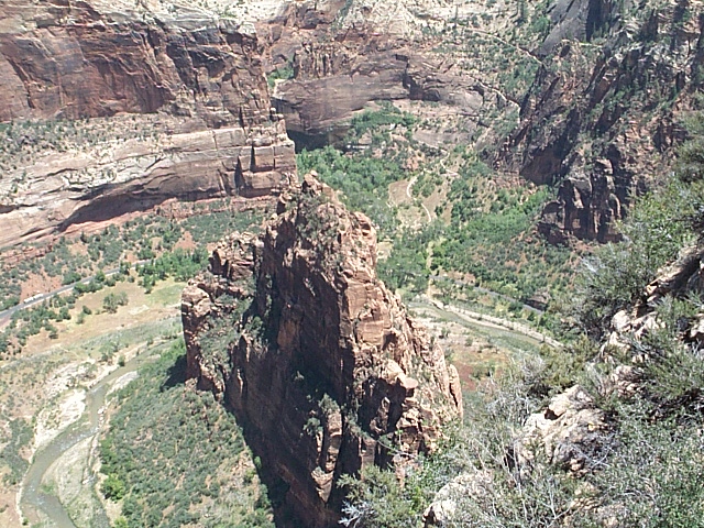 View From Angels Landing