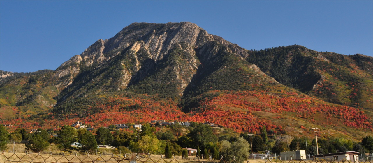 Mount Olympus in Red