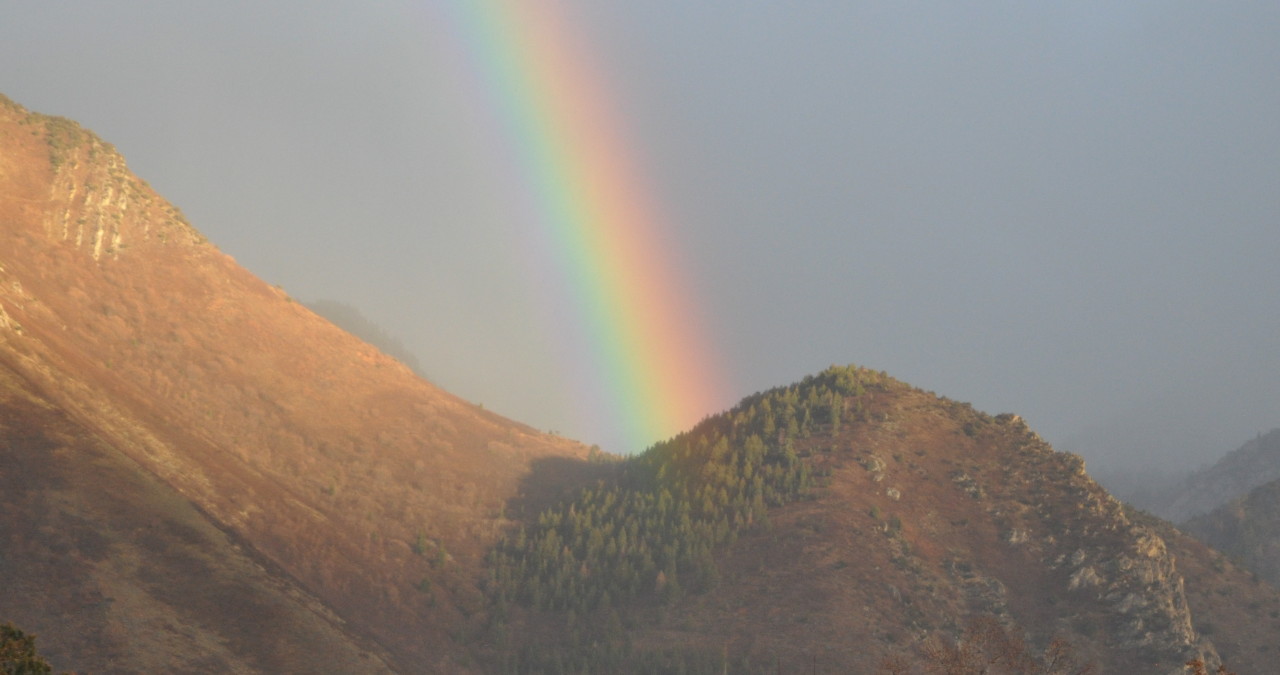 Rainbow Over Neff Canyon