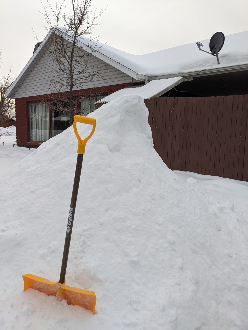 Yellow Snow Shovel